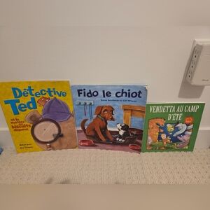Bundle - 3 X French Children's Picture Books